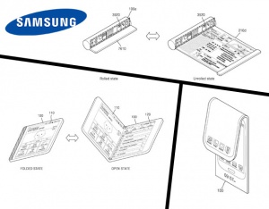 Samsung har fået 3 nye patenter på utraditionelle smartphone og tablet designs