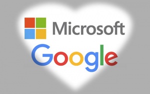 Microsoft og Google har indgået en aftale, der afslutter alle verserende sager mod hinanden