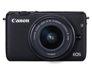 Canon har lanceret et nyt spejlløst kamera: EOS M10 og sammentrækkeligt objektiv EF-M 15-45mm f/3.5-6.3 IS