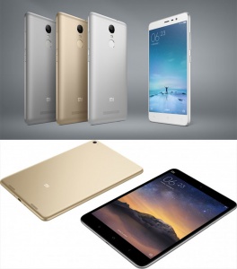 Xiaomi har annonceret deres nye Mi Pad 2 samt Redmi Note 3.