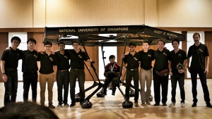 Ingeniørstuderende i Singapore laver personligt luftfartøj