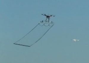 Tokyo vil bruge droner med net til at indfange uønskede droner