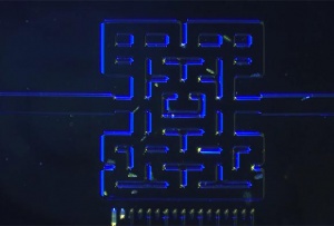 Norske forskere har lavet en mikroskopisk udgave af Pac-Man