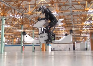 Privatfirma har lanceret en hoverbike