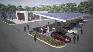 Tesla fordobler antallet af Supercharger-ladestationer i 2017