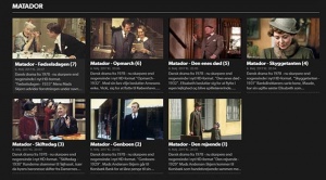 Se 7 HD-nyrestaurerede afsnit af Matador lige nu via DR TV app